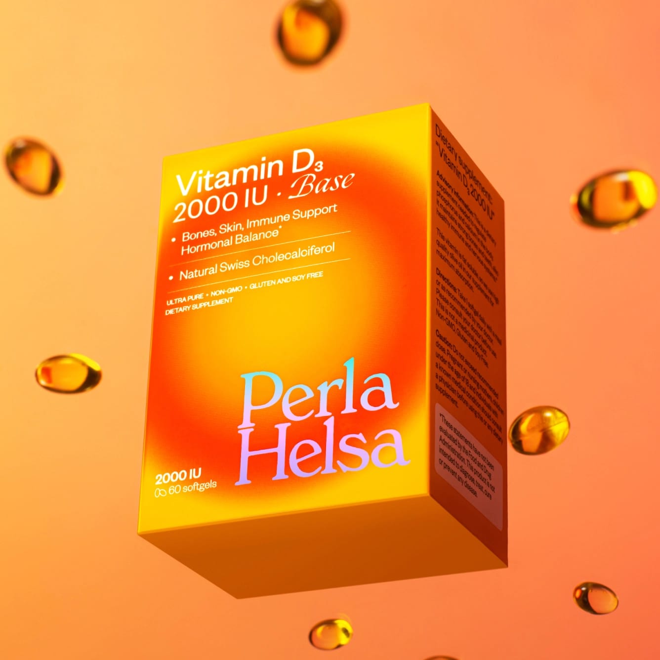 Витамин Д3 2000 в капсулах Perla Helsa