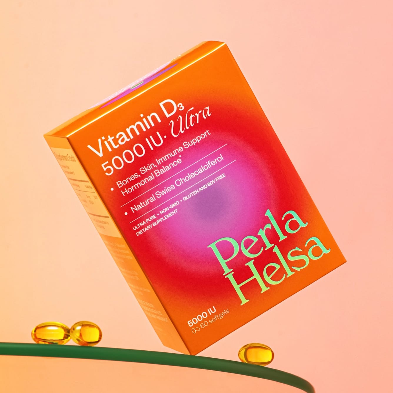 Вітамін Д3 5000 в капсулах Perla Helsa