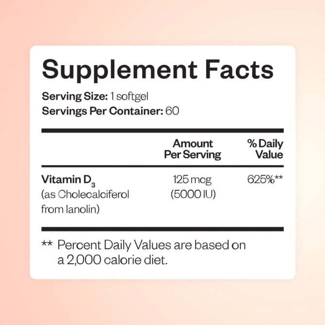 Витамин Д3 5000 в капсулах Perla Helsa