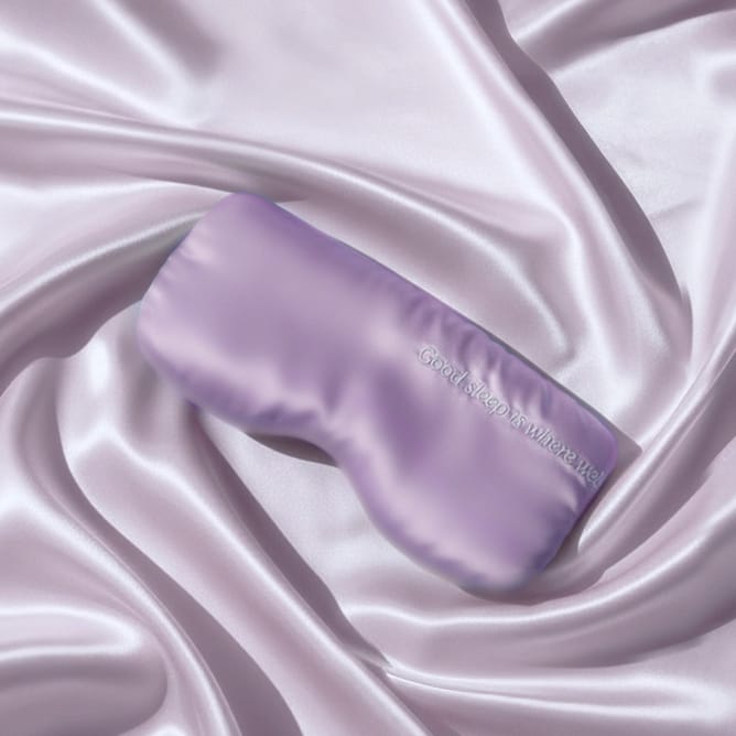 Lavender Silk Sleeping Mask - preview 1