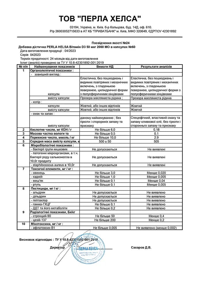 D3 2000 Certificate 1