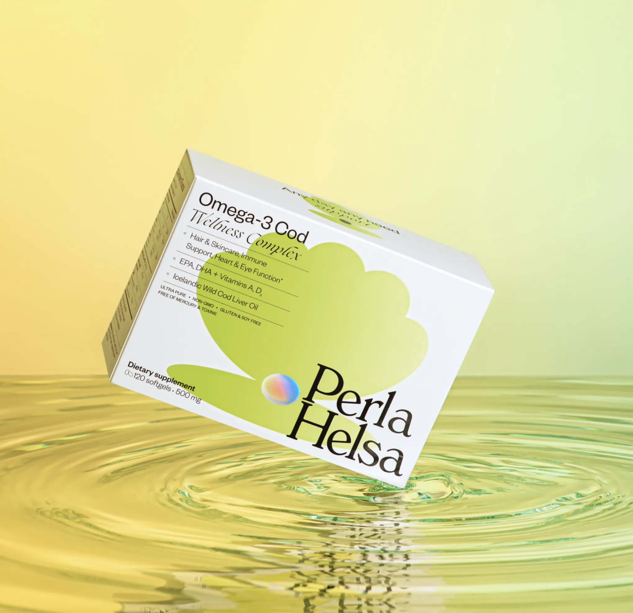 ОМЕГА – 3 из трески ᐈ Купить рыбий жир из трески, цена от Perla Helsa