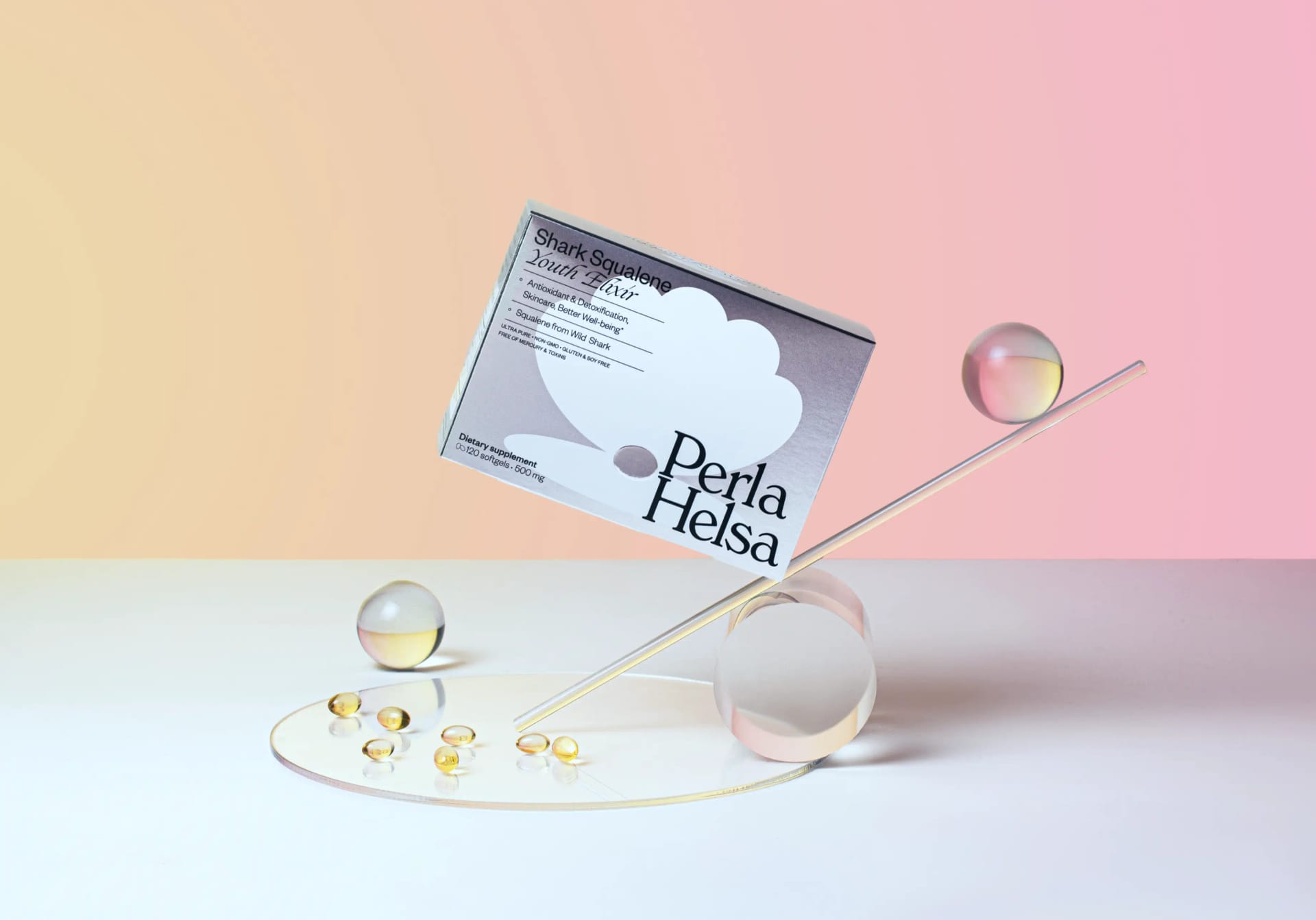 Сквален капсулы Perla Helsa