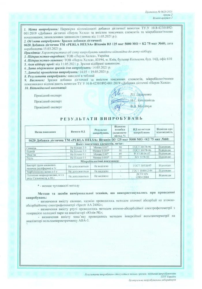 D3 + K2 Certificate 4